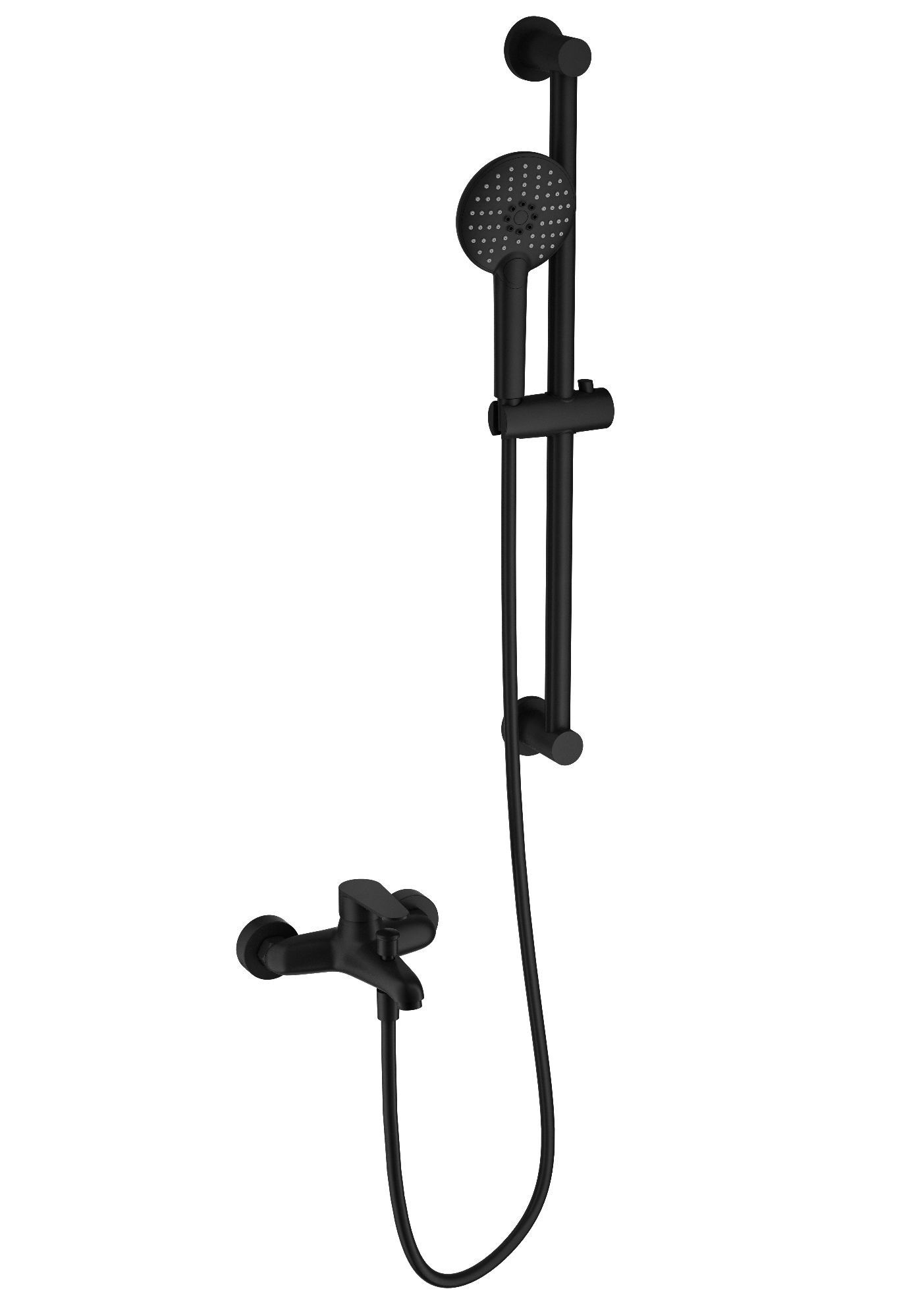 

Смеситель для ванны с душем Wonzon & Woghand WW-AE3205-MB черный, WW-AE3205-MB