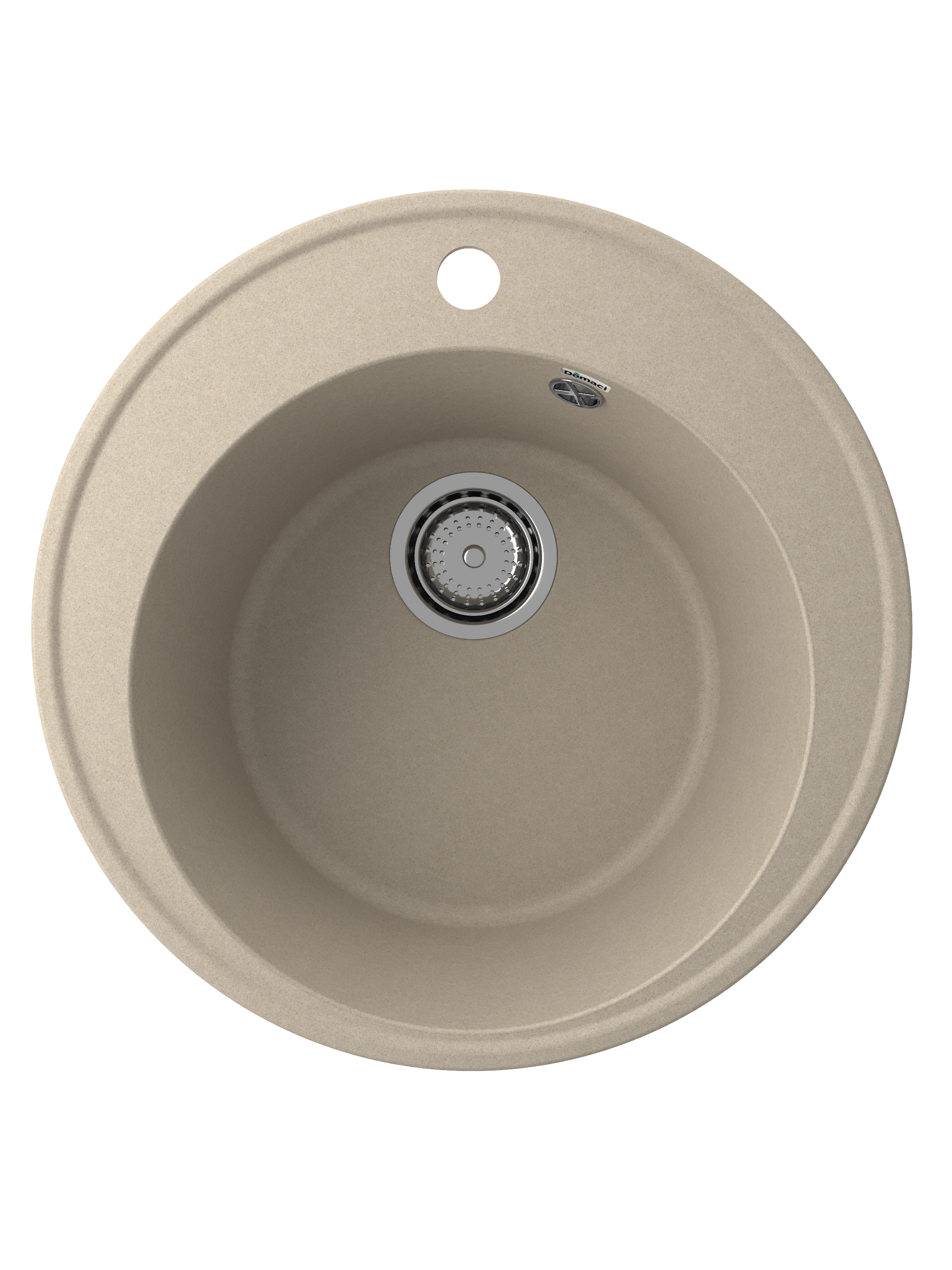 

Мойка кухонная Domaci Солерно DN 485-03, Бежевый, DN 485-03