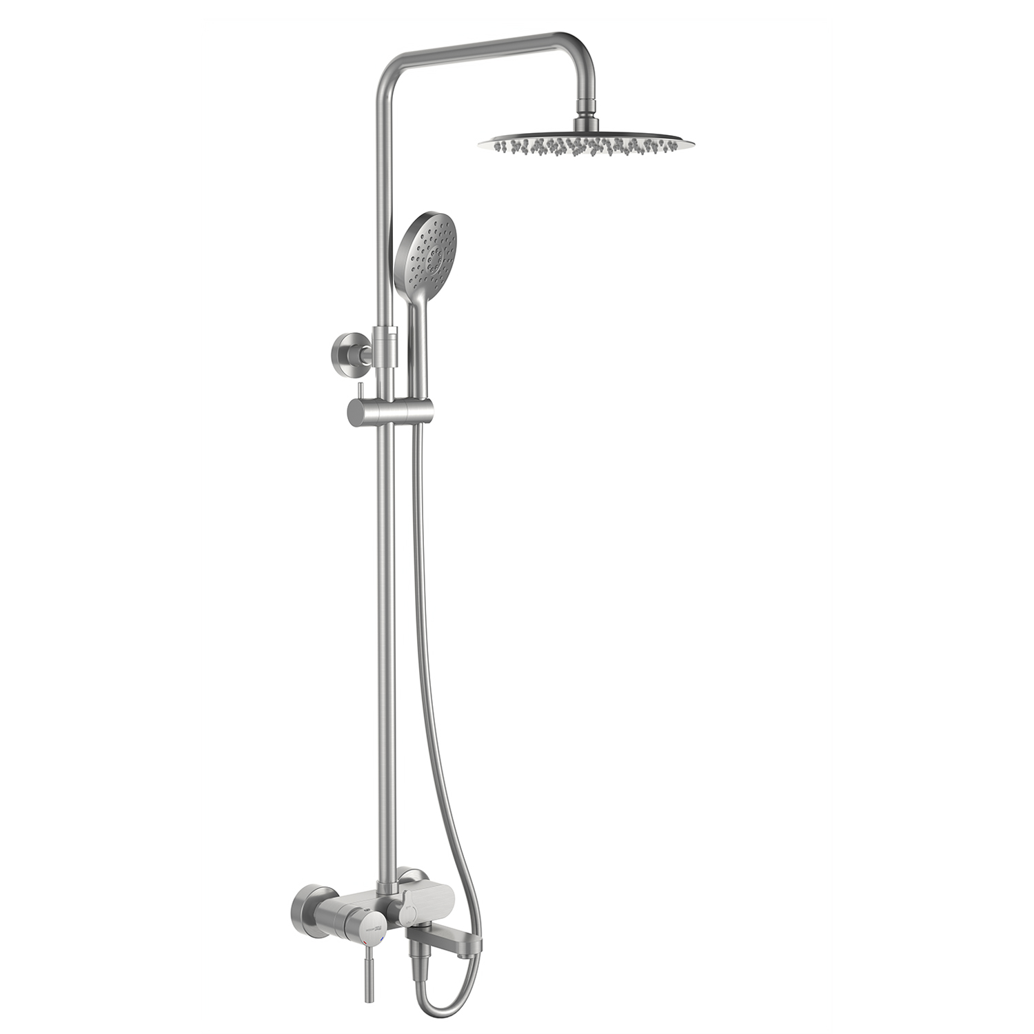 

Душевая стойка WasserKRAFT A14201 никель, A14201