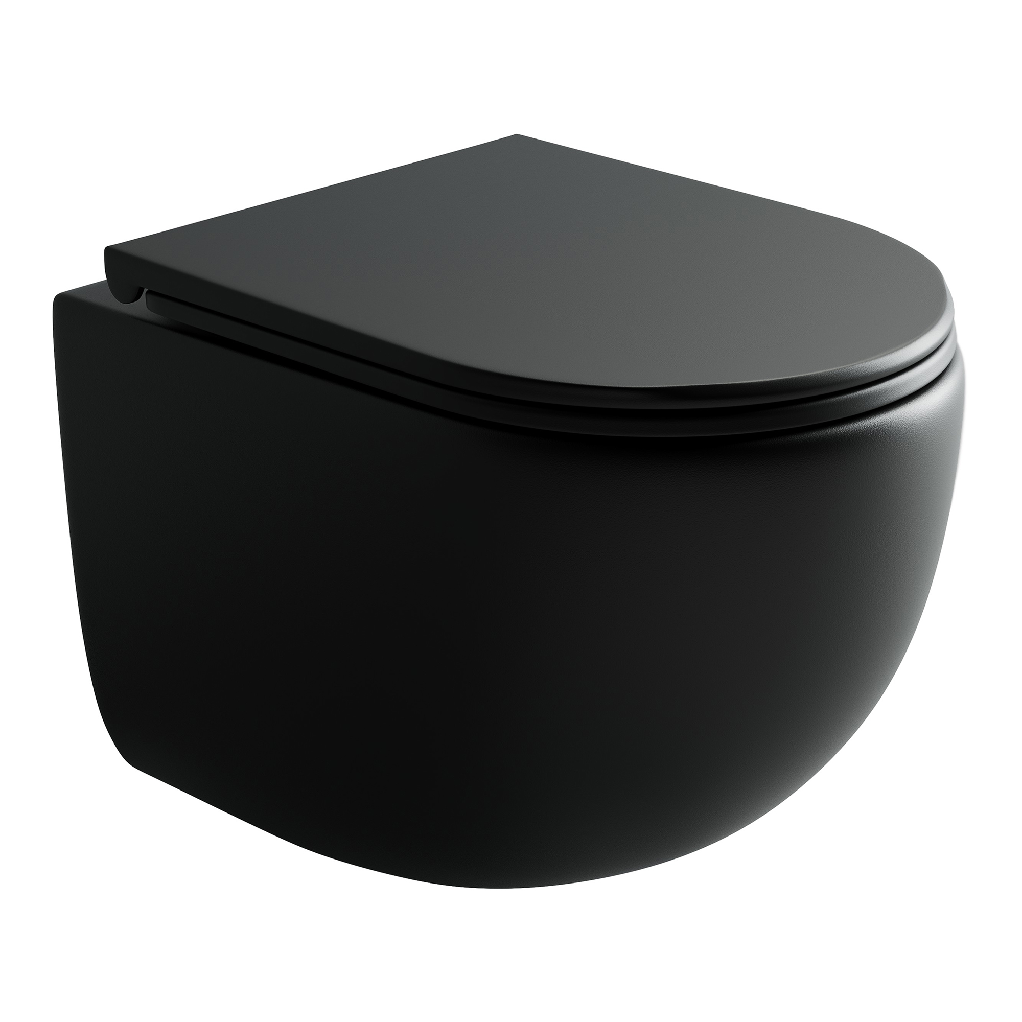 

Унитаз подвесной Ceramicanova Up CN4007MB безободковый, черный матовый, CN4007MB