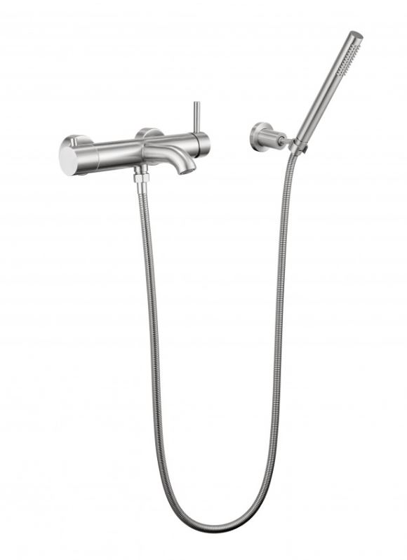 

Смеситель для ванны с душем Milacio Ultra MCU.350.SS, нержавеющая сталь, MCU.350.SS