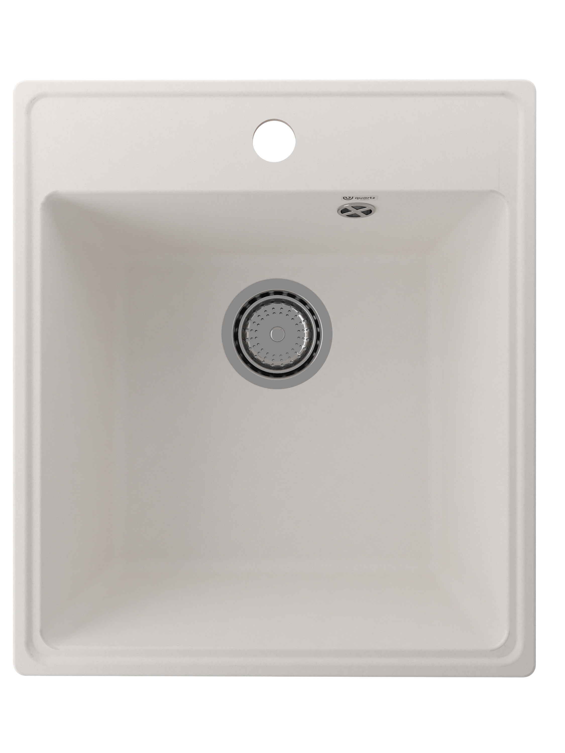 

Мойка кухонная Ulgran Quartz Forte 425-01 42,5х48,5 см, жасмин, Белый, Forte 425-01
