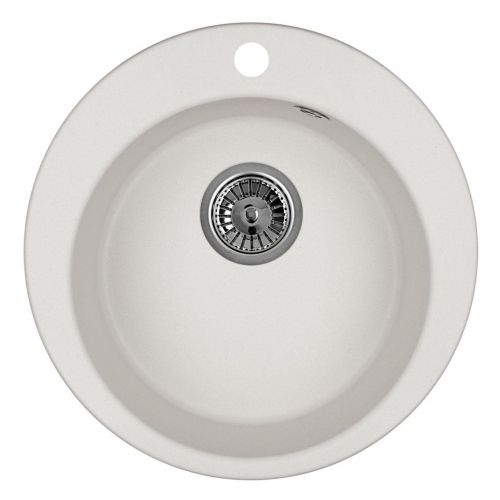 

Мойка кухонная Emar Quartz EMQ-1475.C агат, Белый, EMQ-1475.C