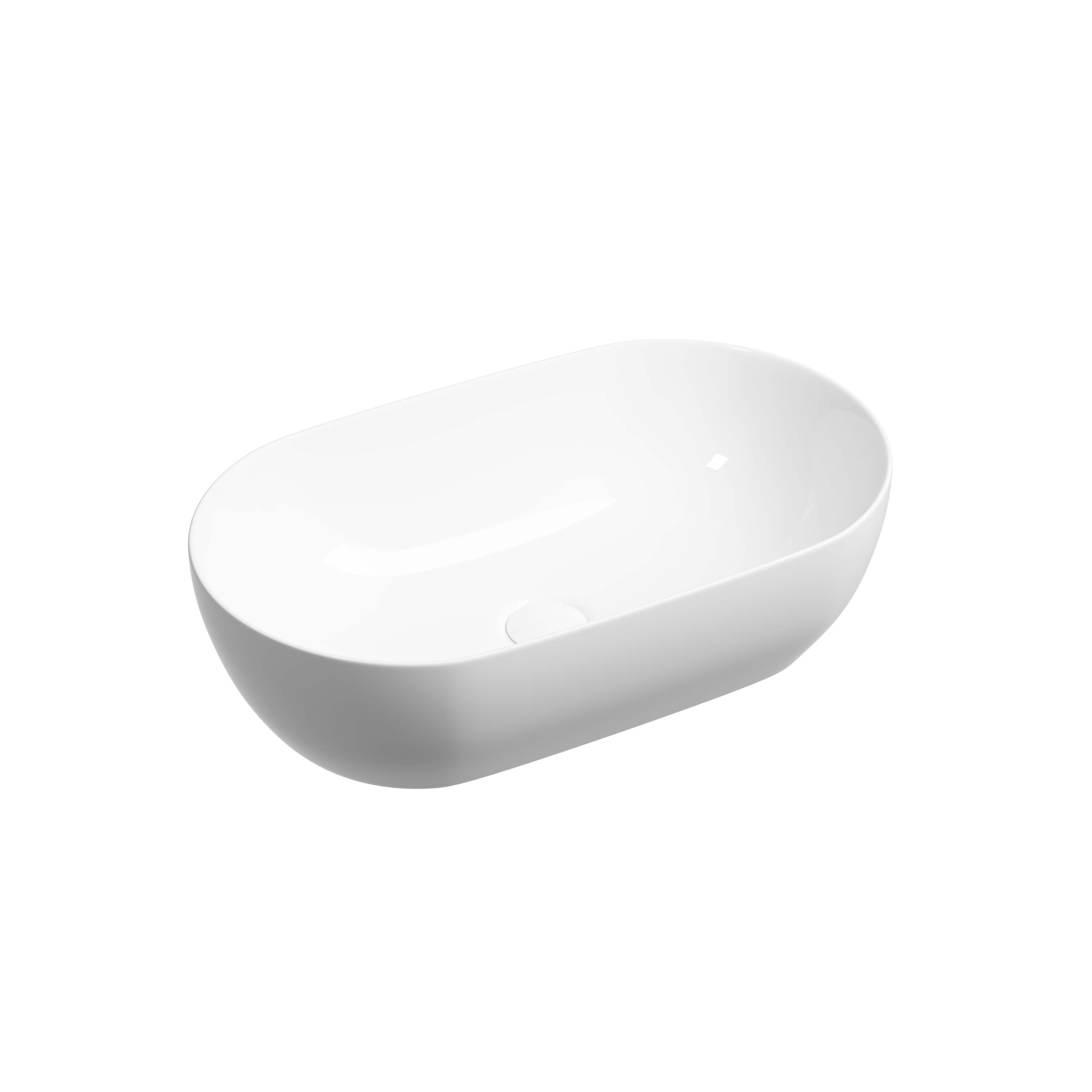 

Раковина Ceramicanova Twist CN12001 50х30 см, белая, Белый, CN12001