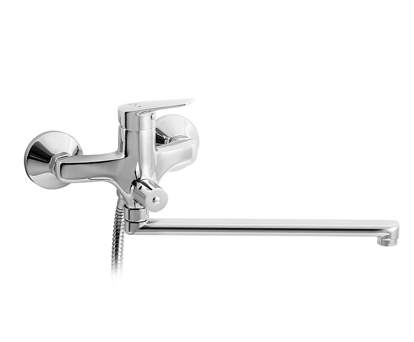 

Смеситель Mofem Bridge 831222850 для ванны с душем с душевым гарнитуром, Хром, 831222850