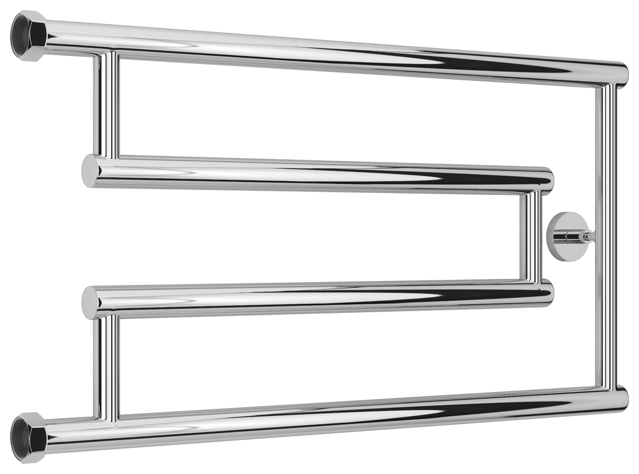 

Водяной полотенцесушитель Сунержа High-Tech+ G 32х65, Хром, High-Tech+ G 32х65