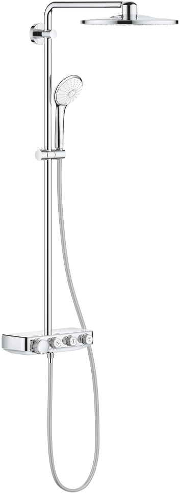 

Душевая стойка Grohe Euphoria SmartControl 310 Duo 26507000 с термостатом, Хром, Euphoria SmartControl 310 Duo 26507000