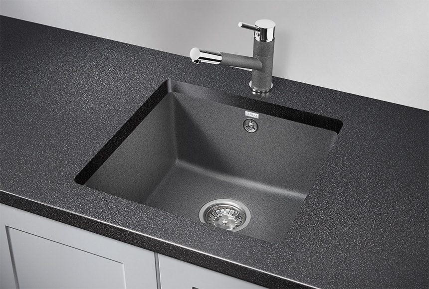 

Мойка кухонная Granula GR-4451 графит, GR-4451