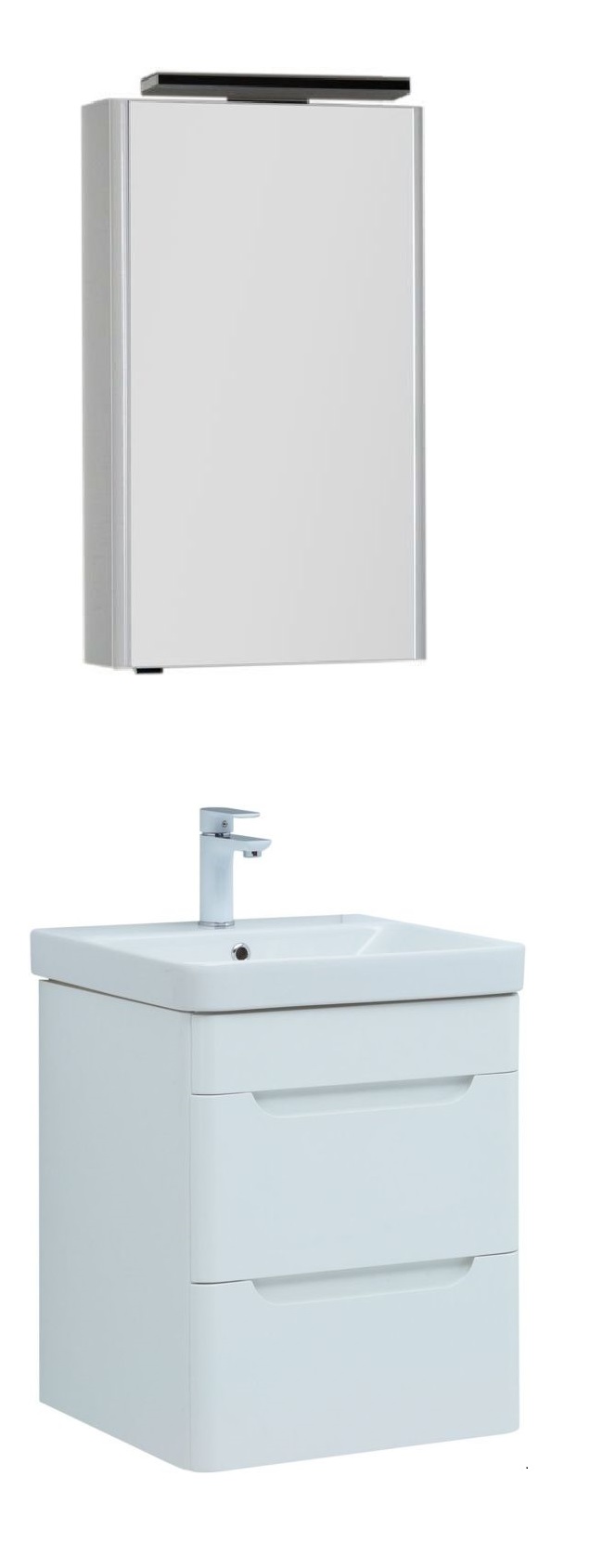 

Мебель для ванной Aquanet София 50 белый глянец, 2 ящика, София 50