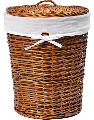 

Корзина для белья WasserKRAFT Leine WB-350-L светло-коричневая, большая, Коричневый, Leine WB-350-L