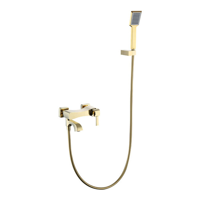 

Смеситель для ванны с душем Caprigo Diamante 50-010-ORO золото, 50-010-ORO