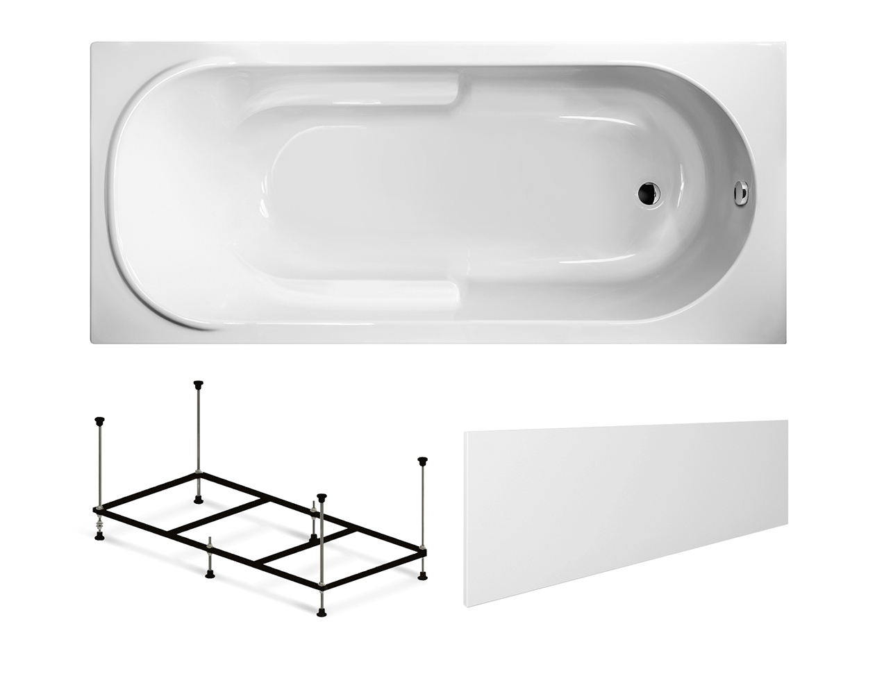 

Комплект 3 в 1 Lavinia Boho Bristol S2-35020070, Белый, S2-35020070