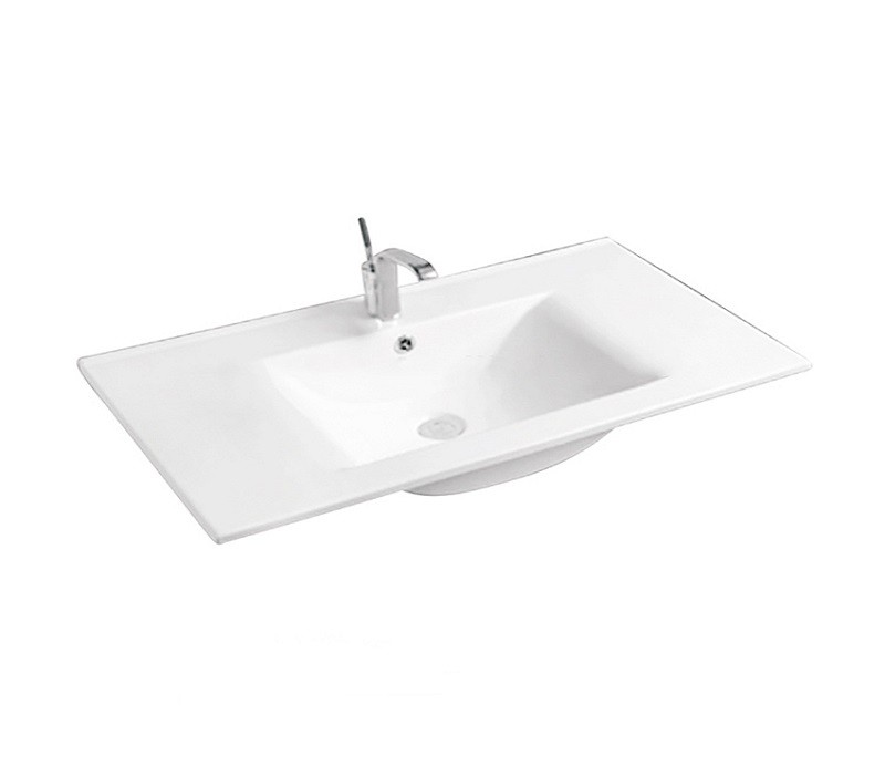 

Раковина CeramaLux 807-80 врезная, Белый, N 807-80