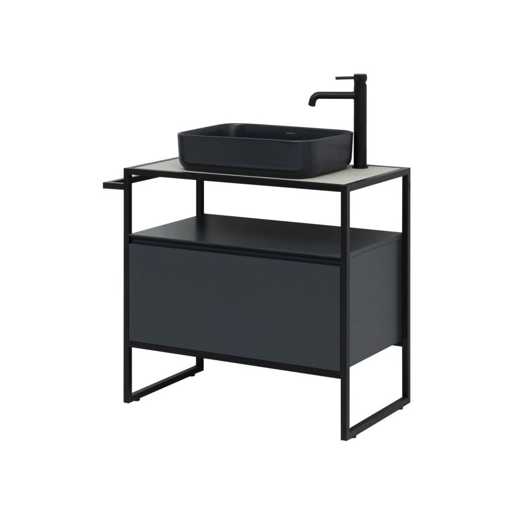 

Тумба со столешницей Allen Brau Priority 80 anthracite matt, Антрацит матовый, 1.31002.AM
