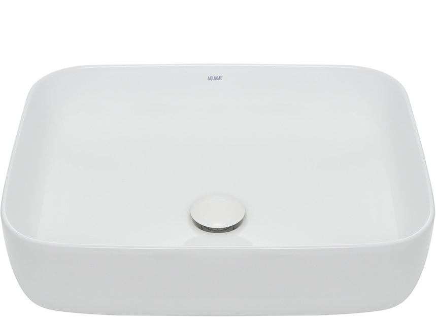 

Раковина AQUAme AQM5010 накладная 50х39 см, Белый, AQM5010