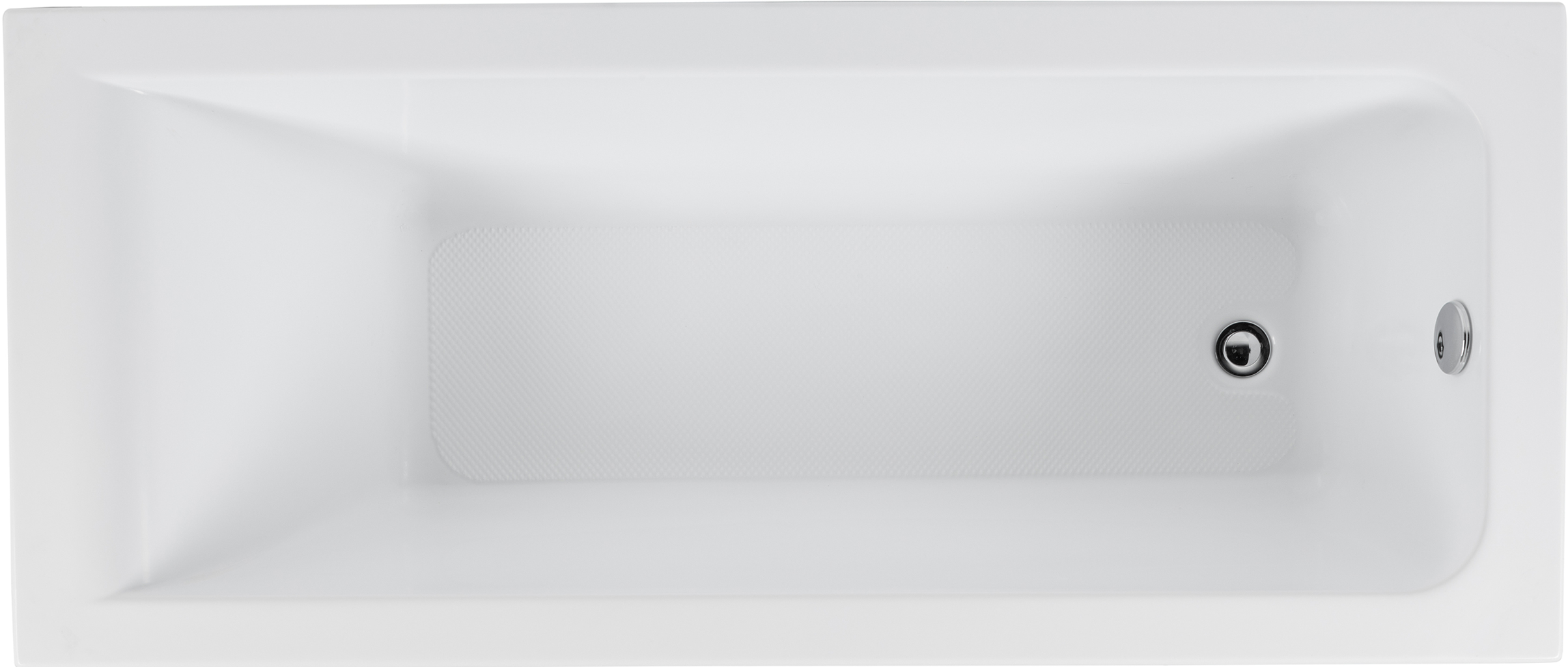 

Акриловая ванна Aquanet Bright 165x70 с каркасом, Белый