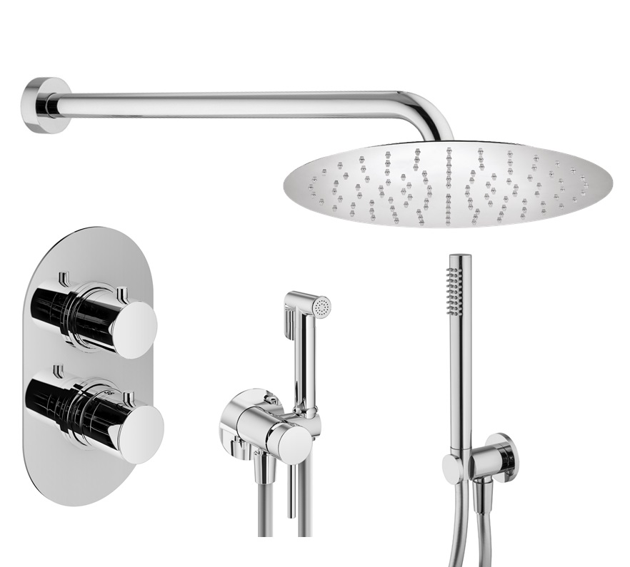 

Душевой комплект Plumberia Selection Ixo KITZXOT18CR хром, KITZXOT18CR