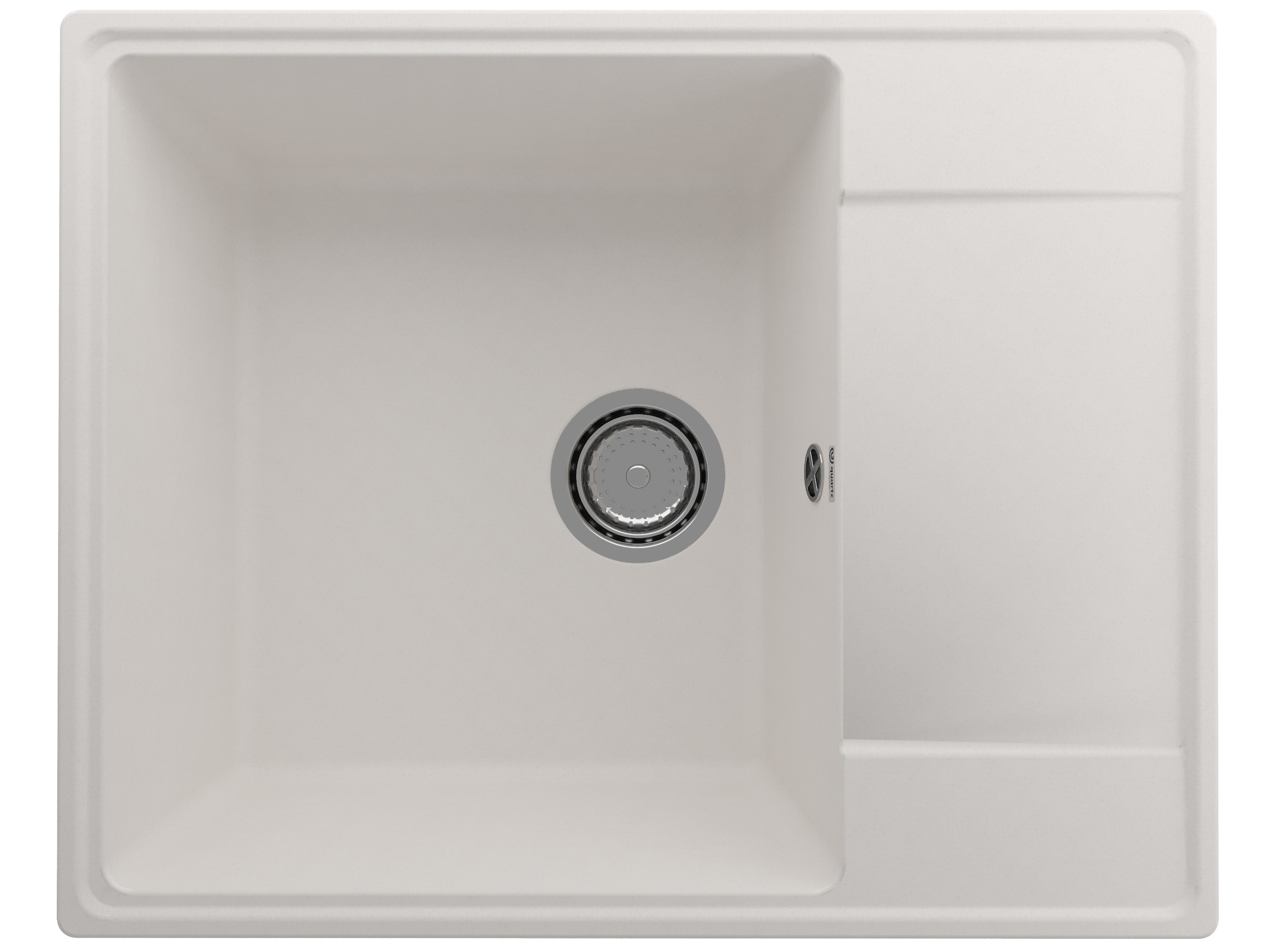 

Мойка кухонная Ulgran Quartz Prima 605-01 60,5х48,5 см, жасмин, Белый, Prima 605-01
