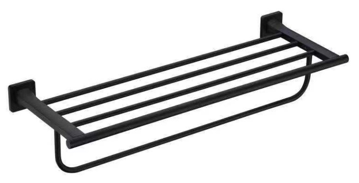 

Полотенцедержатель Rose RG1508H черный, RG1508H