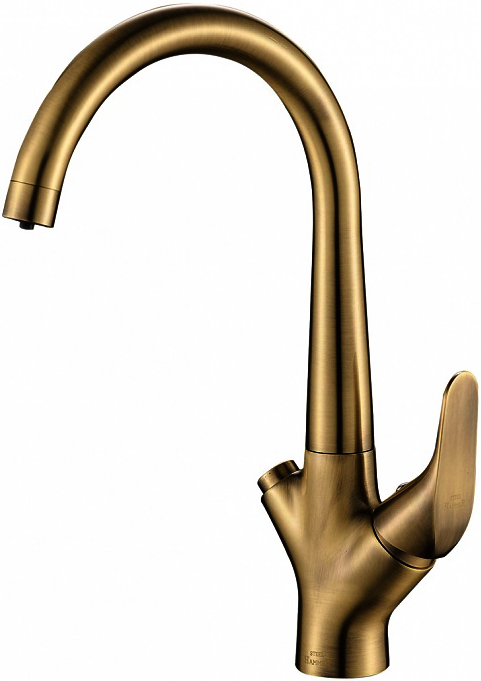 

Смеситель Steel Hammer SH 815 BRONZE для кухонной мойки, Бронза