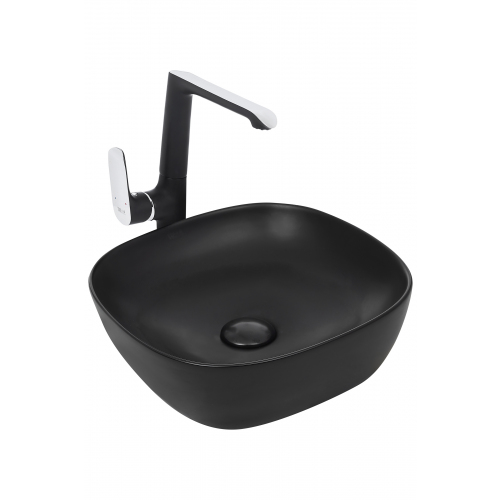 

Раковина WeltWasser SK ELBACH 2184 MB накладная 37 см, Черный, ELBACH 2184 MB