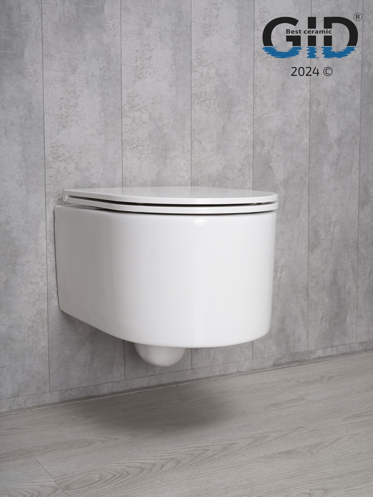 

Унитаз подвесной Gid Concavo Tr2150 белый, Concavo Tr2150