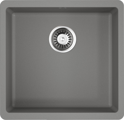 

Мойка кухонная Omoikiri Kata 44-U-GR leningrad grey, Серый, Kata 44-U-GR