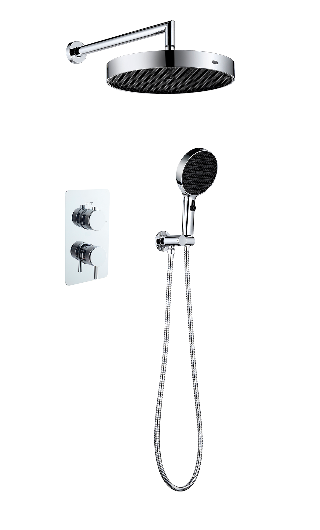 

Душевая система Boheme Cell 427-CR со смесителем, хром, Cell 427-CR