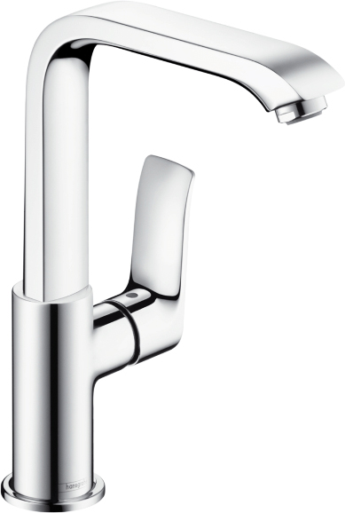 

Смеситель Hansgrohe Metris 31087000 для раковины, Хром, Metris 31087000