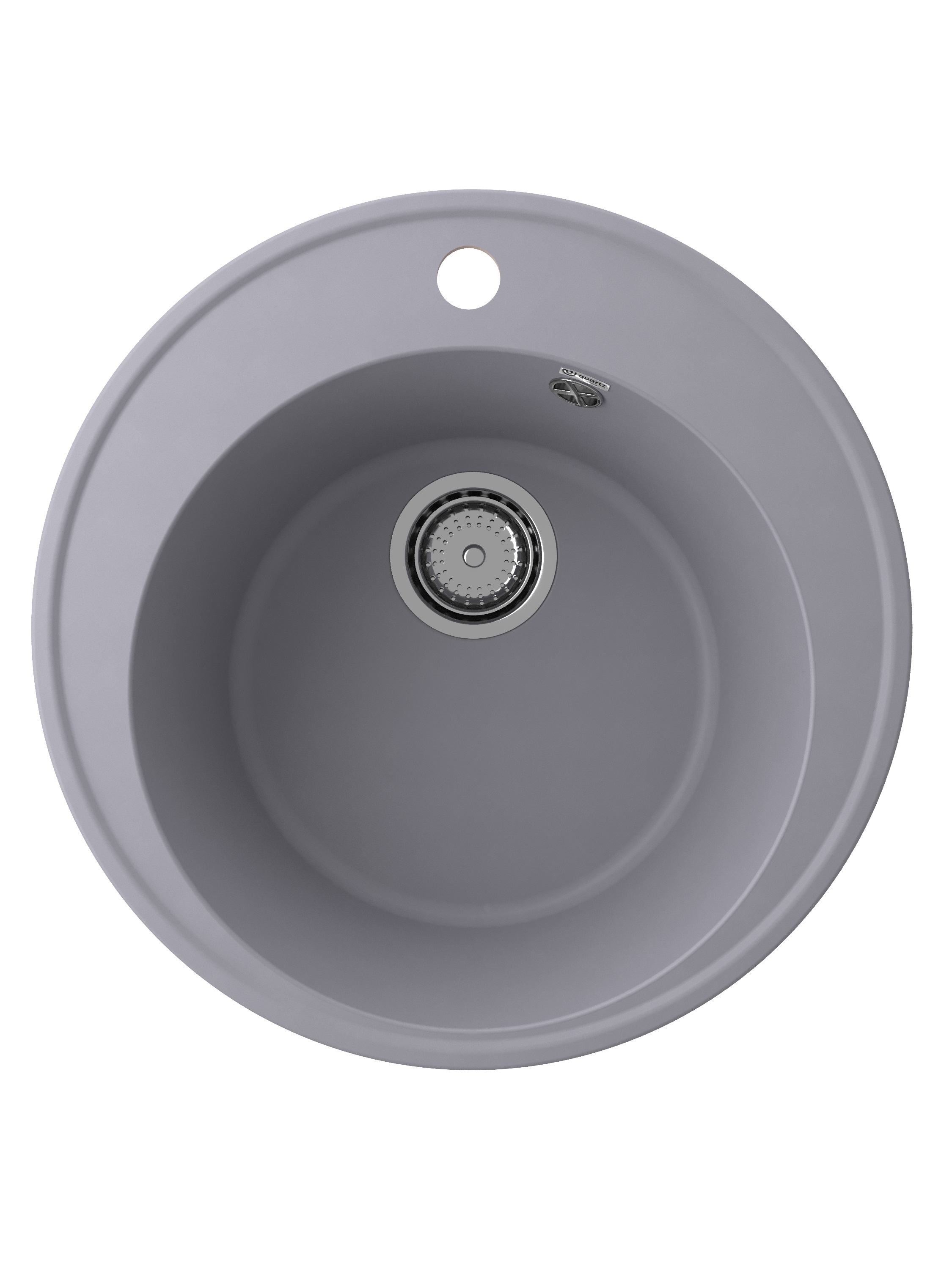

Мойка кухонная Ulgran Quartz Nora 485-05 48,5х48,5 см, бетон, Серый, Nora 485-05