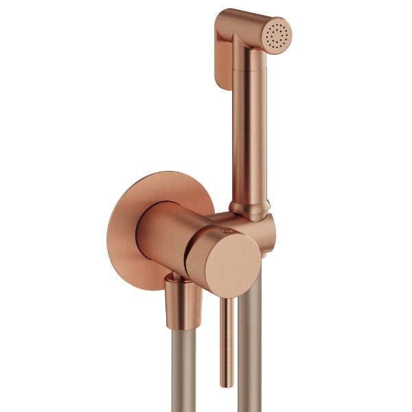 

Гигиенический душ Plumberia Selection Ixo XO2000RS медь брашированная, XO2000RS