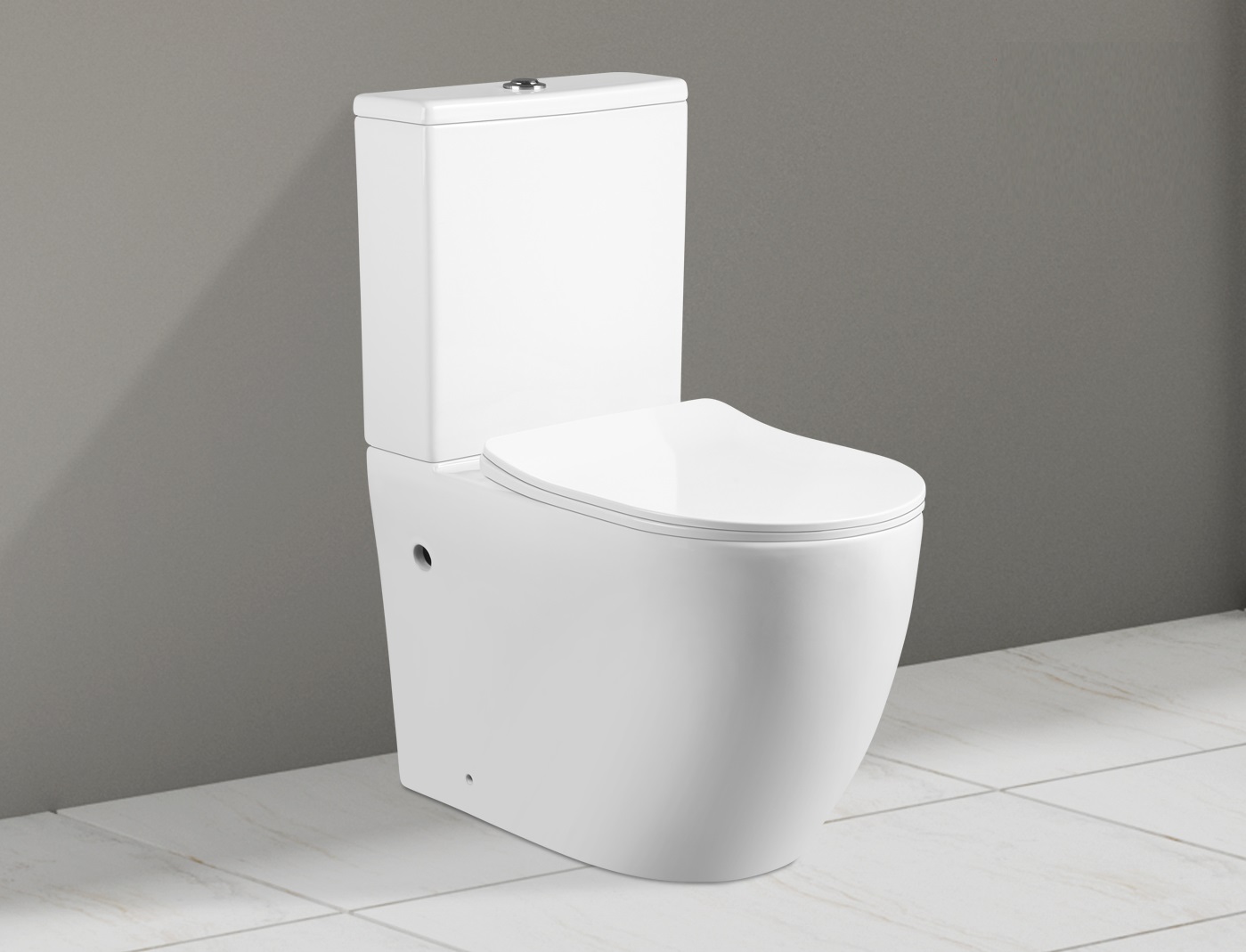 

Унитаз-компакт Ceruttispa Orlter CT9867, Белый, CT9864