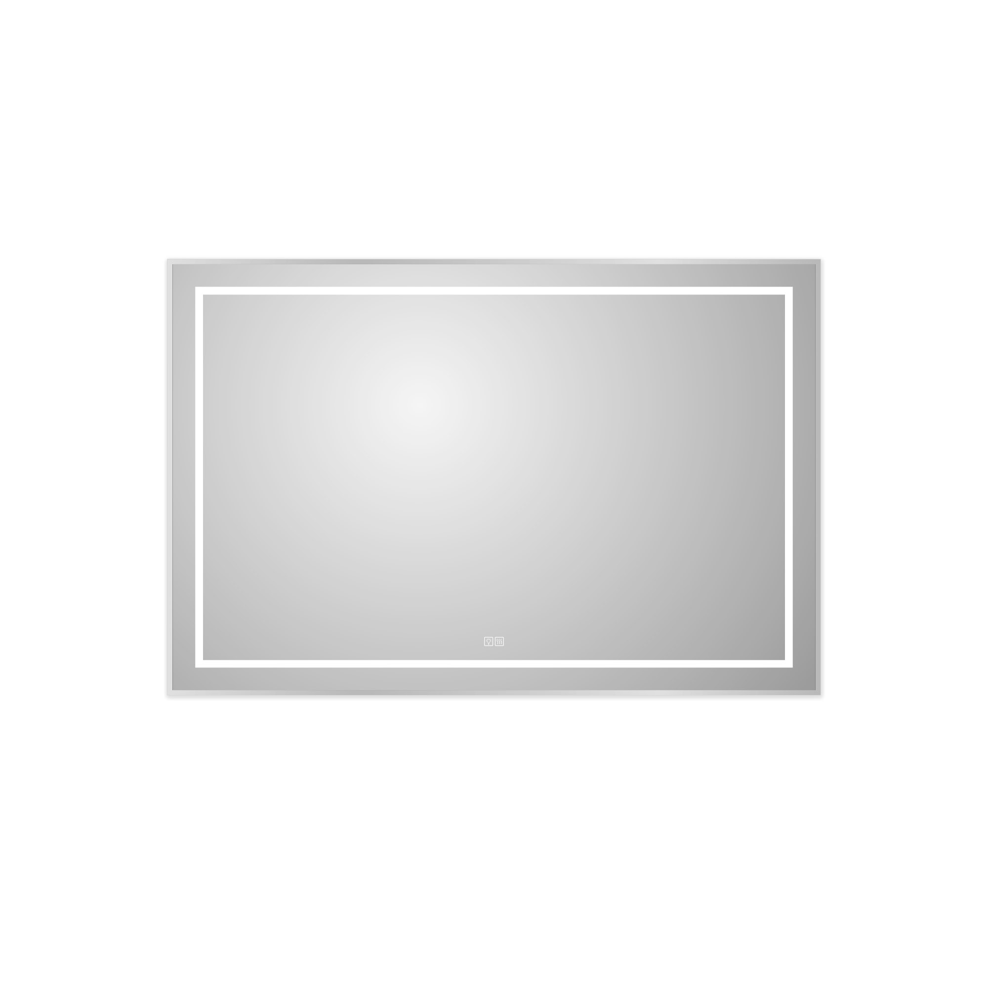 

Зеркало BelBagno SPC-KRAFT-1200-800-LED-TCH-WARM с подсветкой и подогревом, Сатин, SPC-KRAFT-1200-800-LED-TCH-WARM
