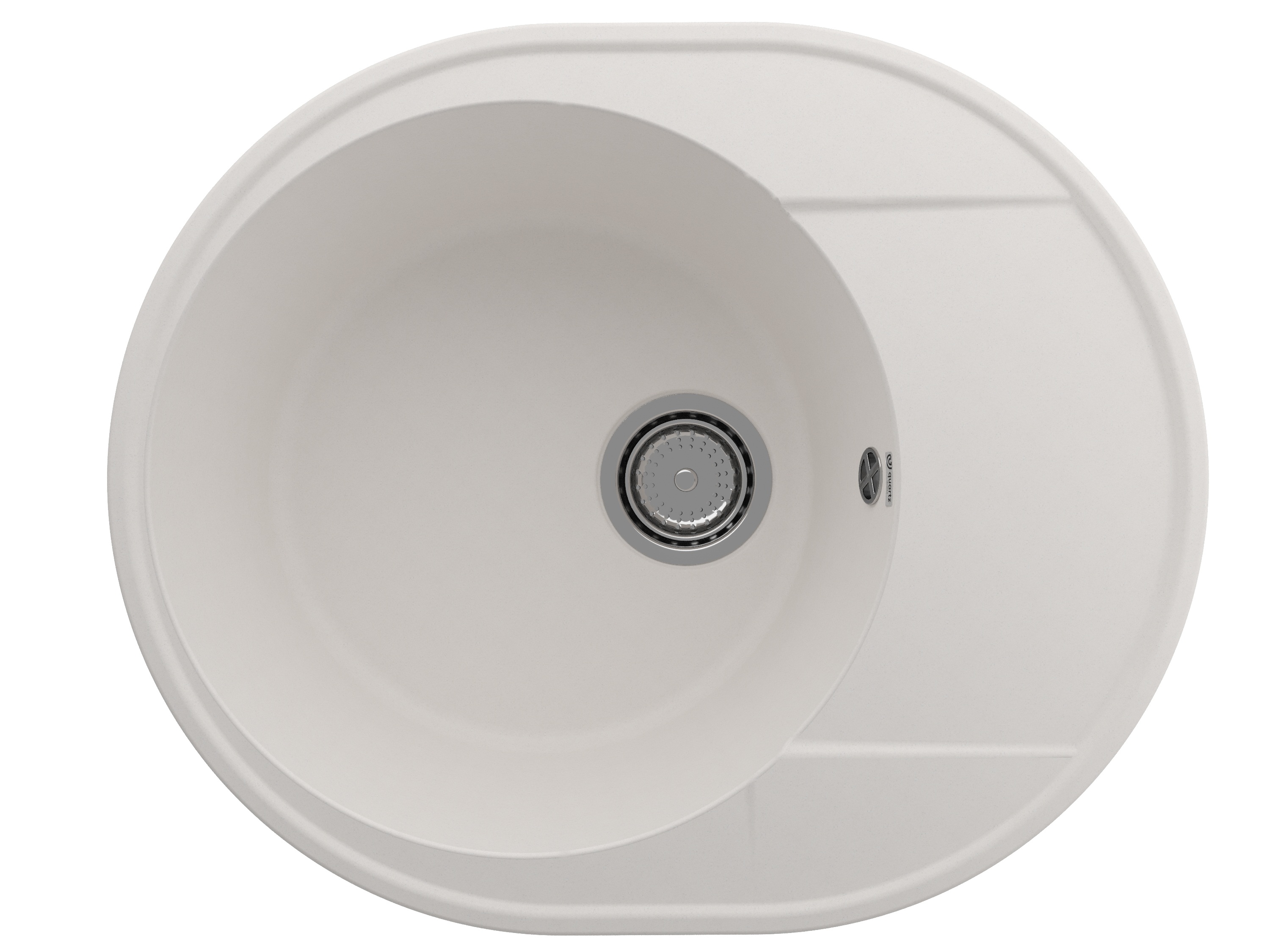 

Мойка кухонная Ulgran Quartz Nora 585-01 58,5х48,5 см, жасмин, Белый, Nora 585-01