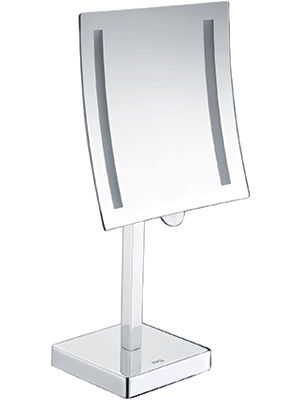 

Косметическое зеркало WasserKRAFT K-1007 с LED-подсветкой, 3-х кратным увеличением, Хром, K-1007