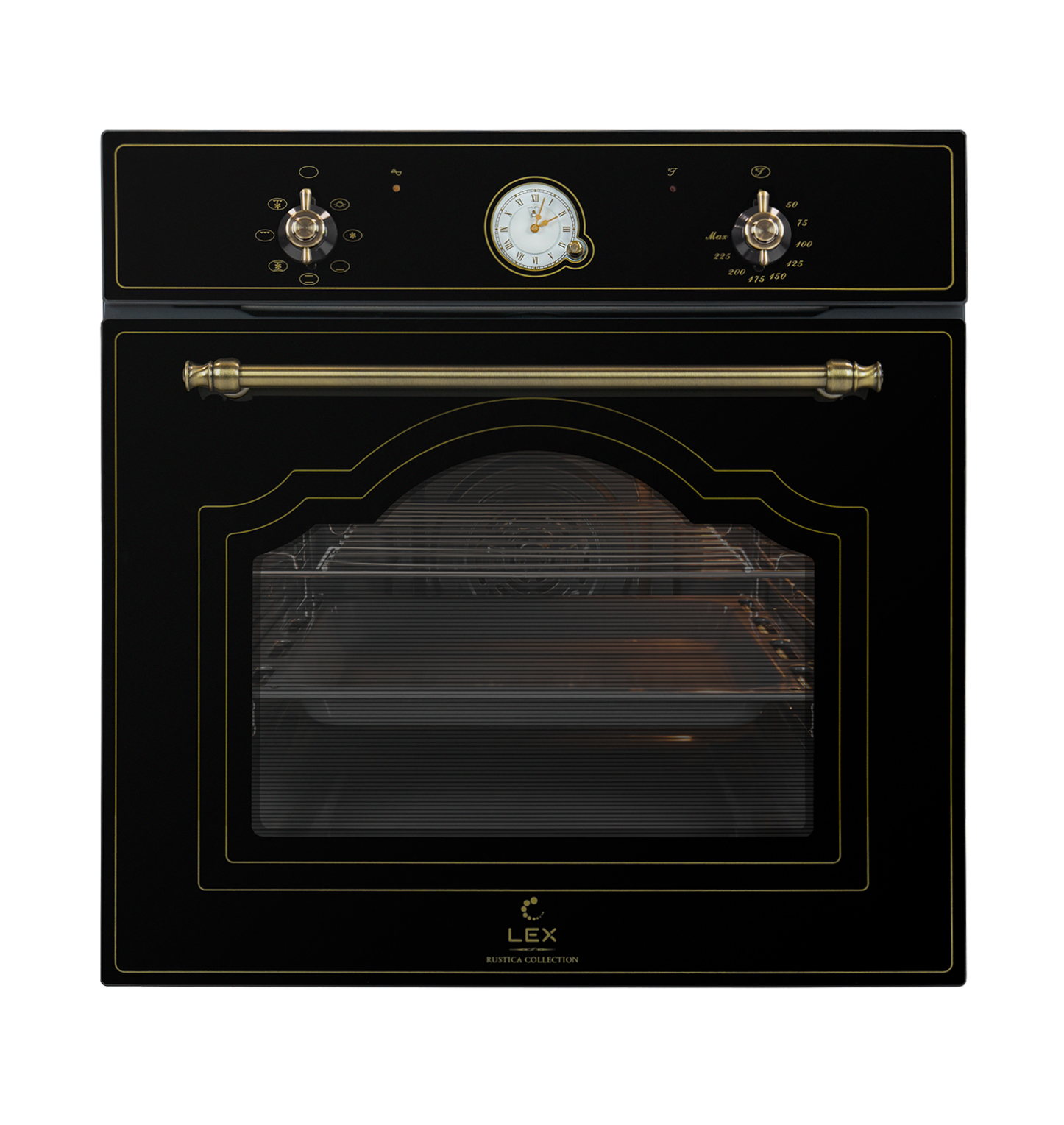 

Духовой шкаф электрический LEX EDM 6070 C BL встраиваемый, черный, 6070 C BL