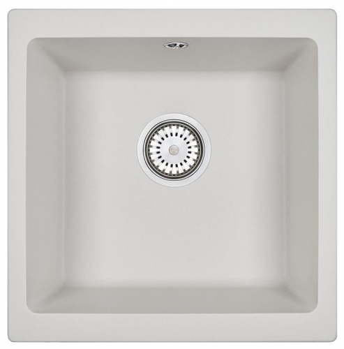 

Мойка кухонная Emar Quartz EMQ-1455.P агат, Белый, EMQ-1455.P
