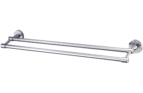 

Полотенцедержатель WasserKRAFT Isen K-4040 двойной, Хром, Isen K-4040