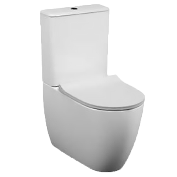 

Унитаз-компакт VitrA Sento 9830B003-7203 горизонтальный выпуск, Белый, 9830B003-7203