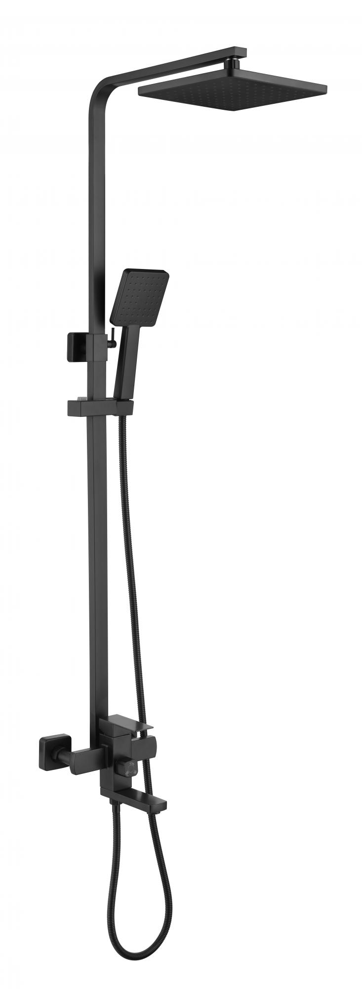 

Душевая стойка Fmark FS8145H черный, FS8145H