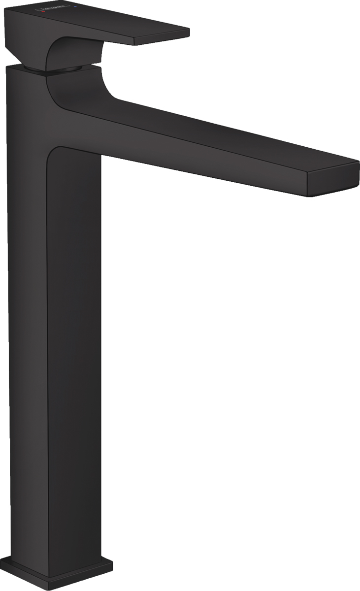 

Смеситель Hansgrohe Metropol 32512670 для раковины, с донным клапаном Push-Open, черный матовый, Metropol 32512670