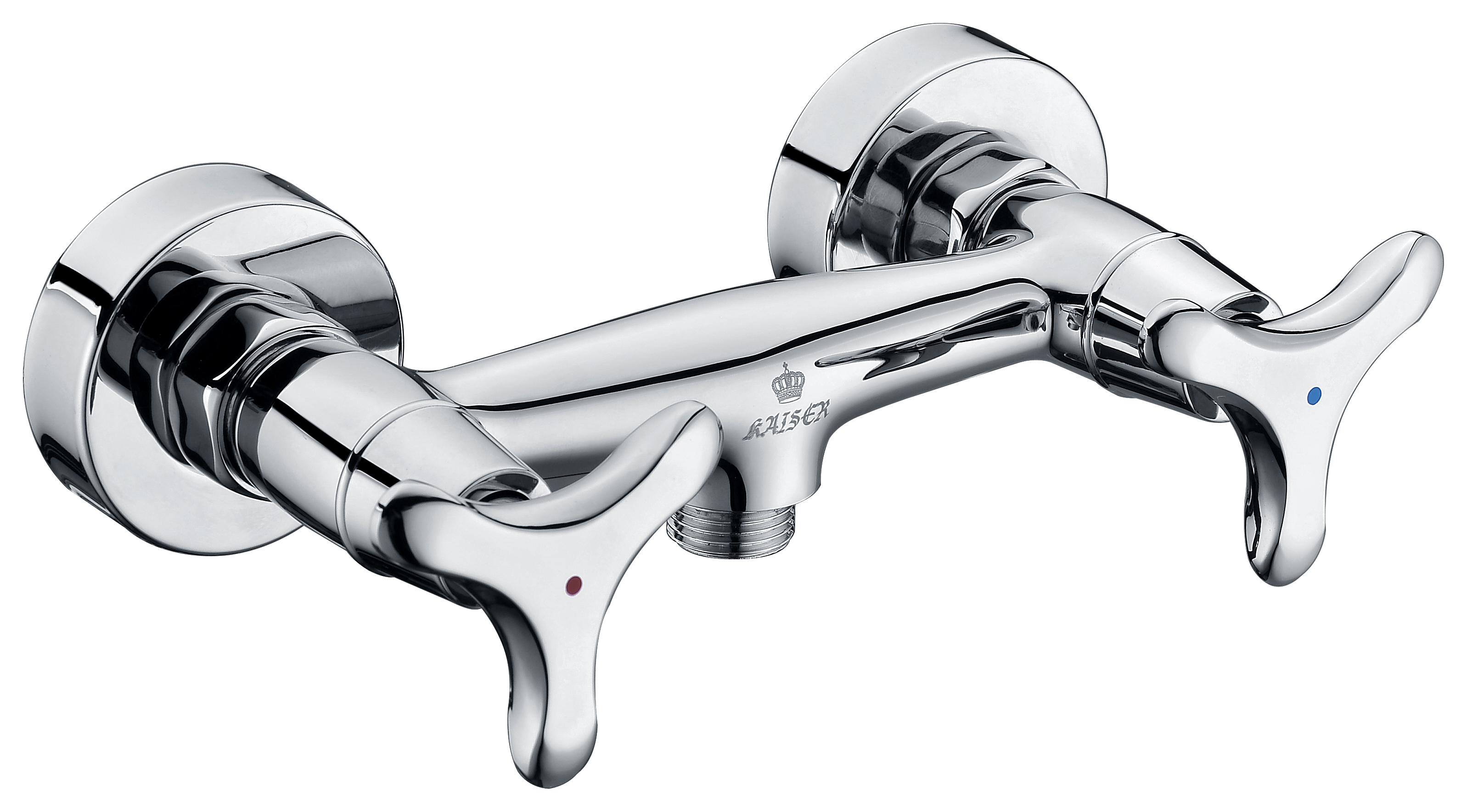 

Смеситель для ванны с душем Kaiser Trio 57077 хром, 57077