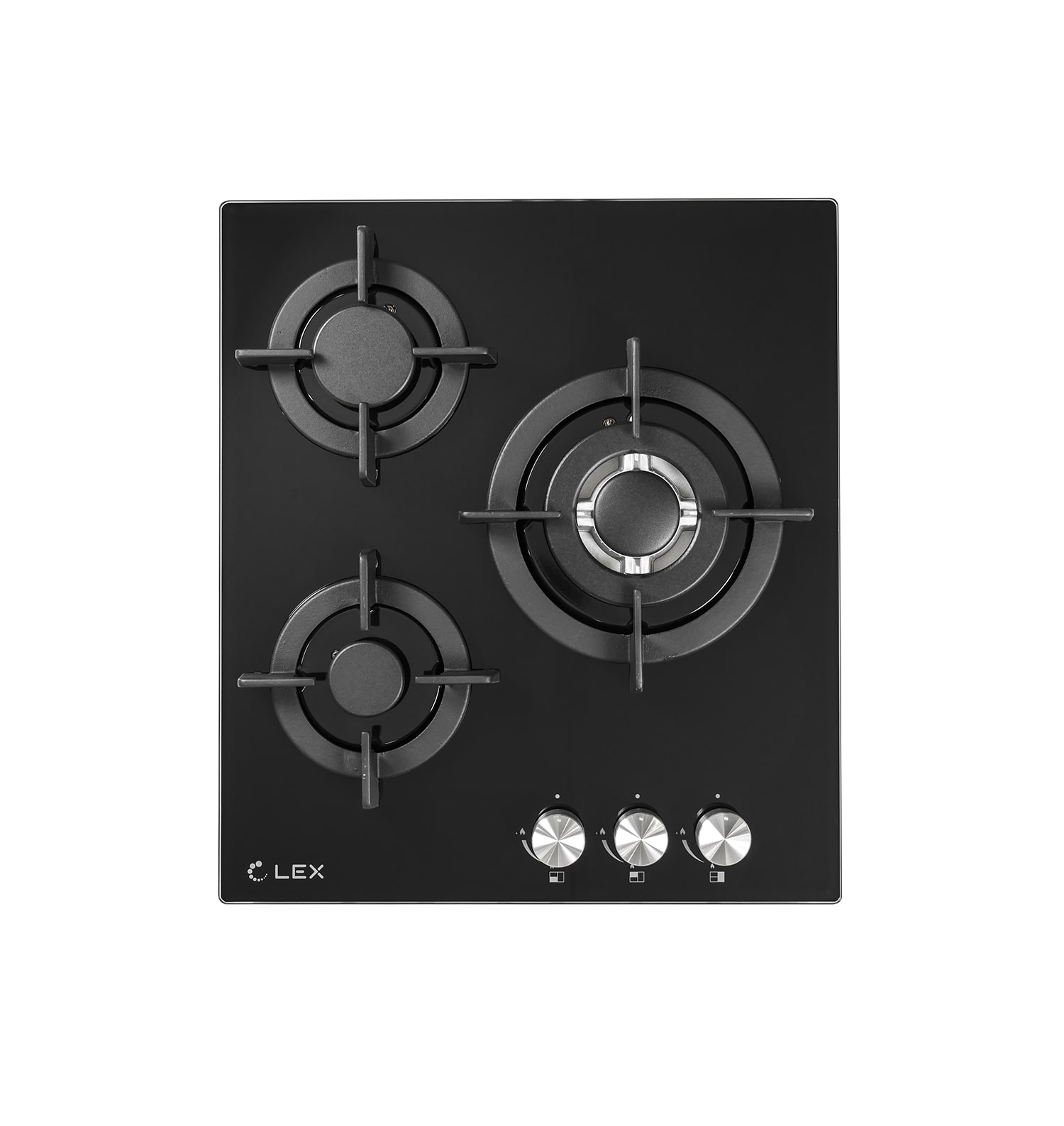

Варочная поверхность LEX GVG 430 BL газовая, черная, GVG 430 BL