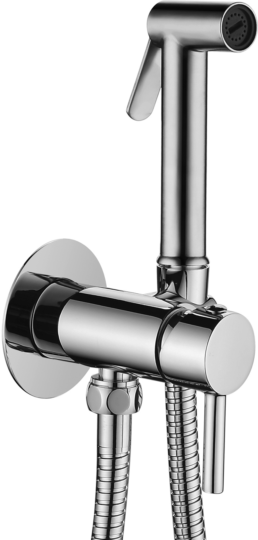 

Гигиенический душ Paffoni Tweet Round ZDUP110CR со смесителем, хром, Tweet Round ZDUP110CR