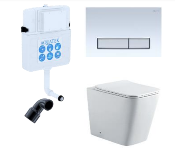 

Комплект смывной бачок Aquatek INS-0000019 + унитаз Aquatek Либра New AQ1908N-00 + кнопка смыва Aquatek KDI-0000030, Белый