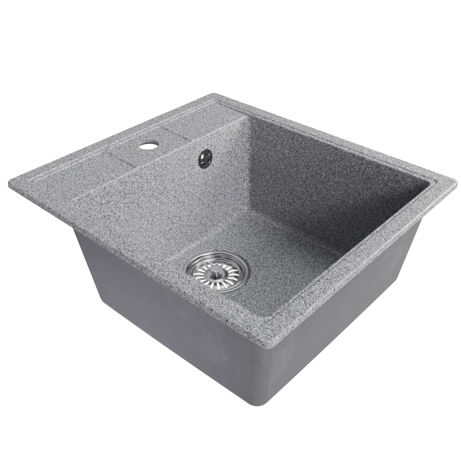 

Мойка кухонная Mixline ML-GM28 552097 45х50 см, темно-серая, Темно-серый, 552097