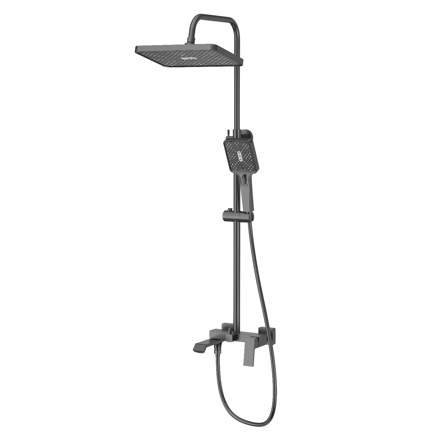 

Душевая стойка Haiba HB24575-3 оружейная сталь, HB24575-3
