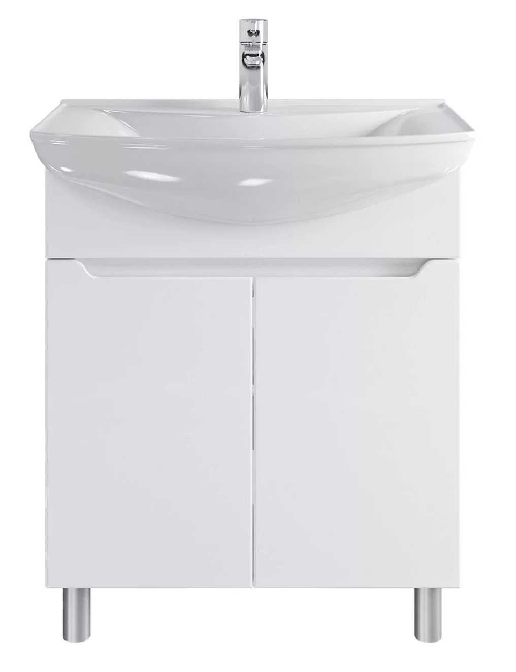 

Тумба с раковиной SanStar Bianca 75