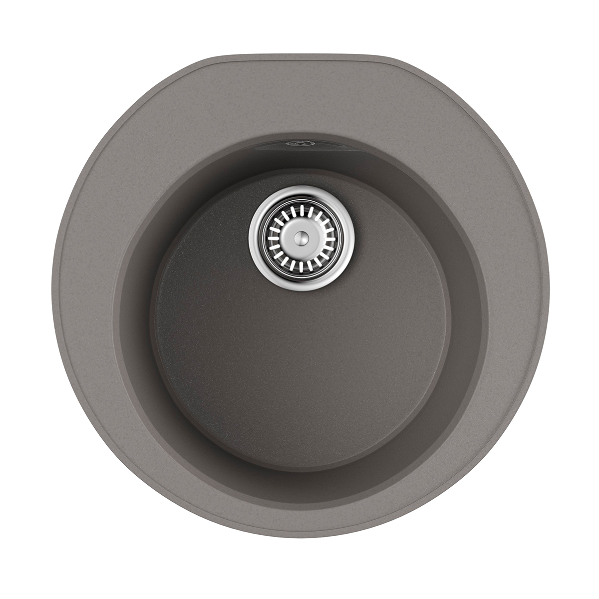 

Мойка кухонная Omoikiri Miya 50-R 4993582 50,5х49 см leningrad grey, Серый, 4993582