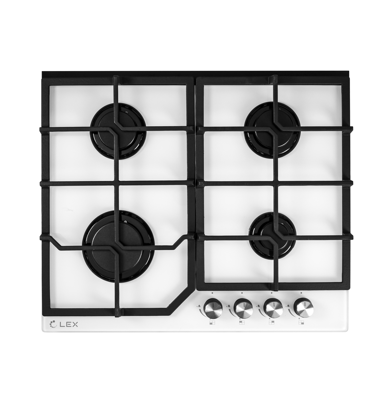 

Варочная поверхность LEX GVG 642 WH газовая, белая, 642 WH